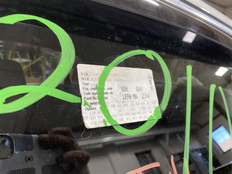 2006 Jetta parts car