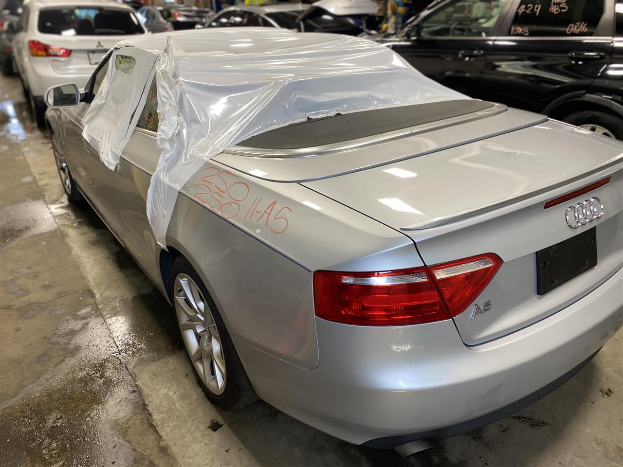 2011 A5 parts car