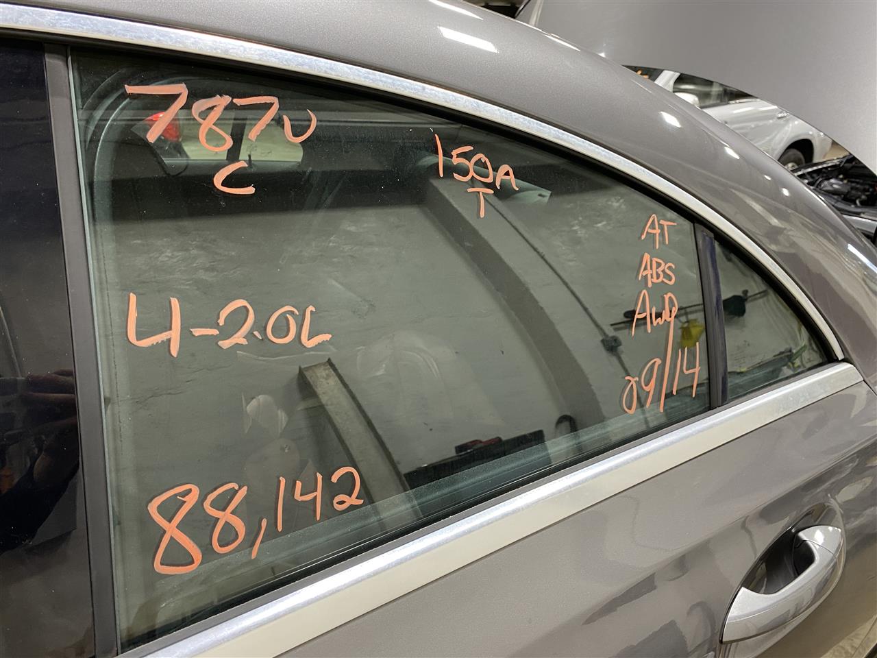 2014 CLA250 parts car