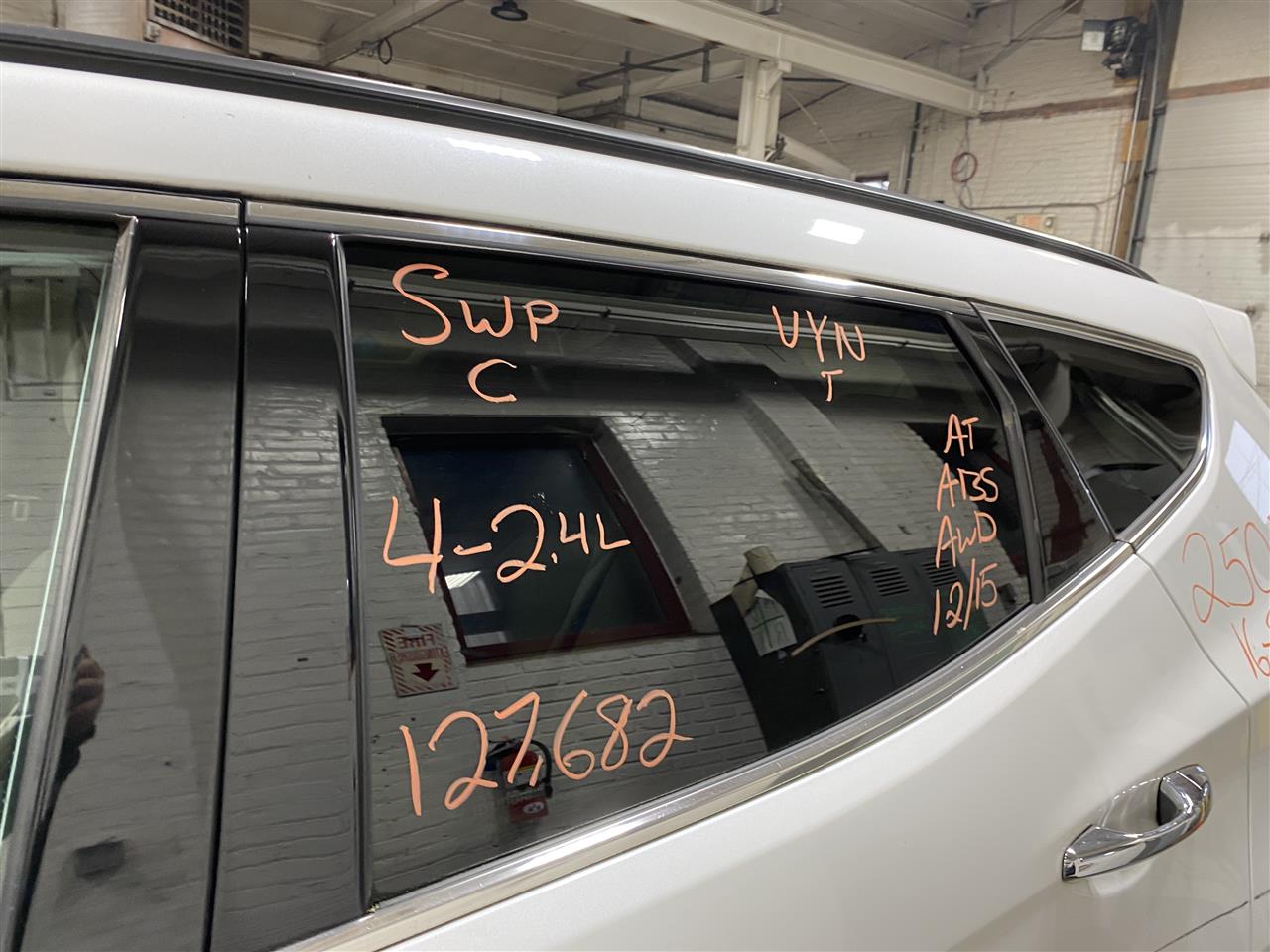 2016 Santa Fe parts car