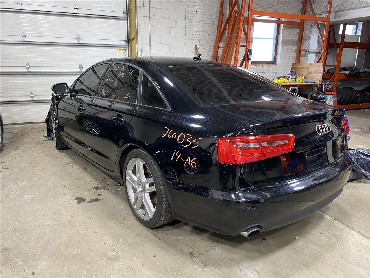 2014 A6 parts car
