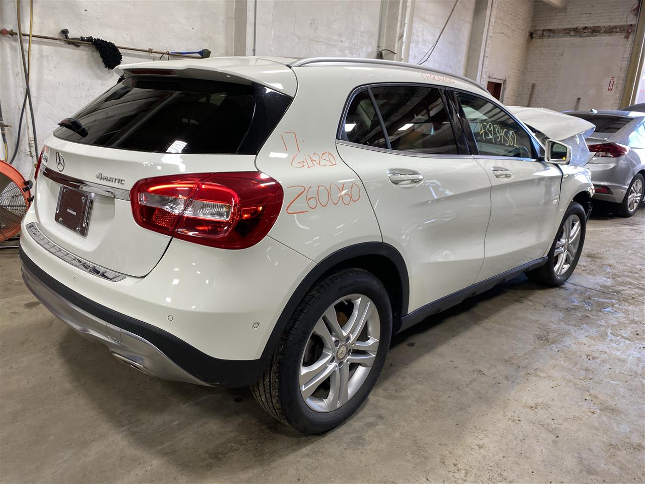 2017 GLA250 parts car