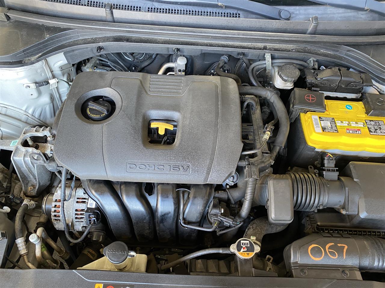 2020 Elantra parts car