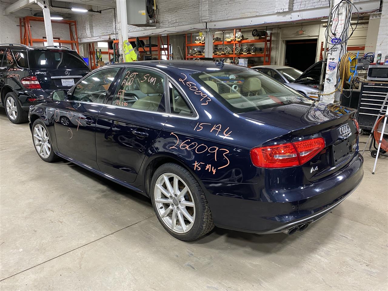2015 A4 parts car