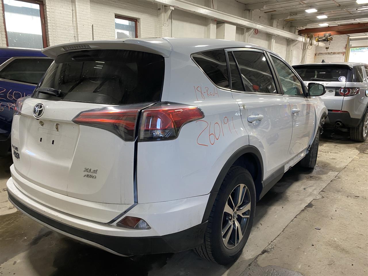2018 Rav4 parts car