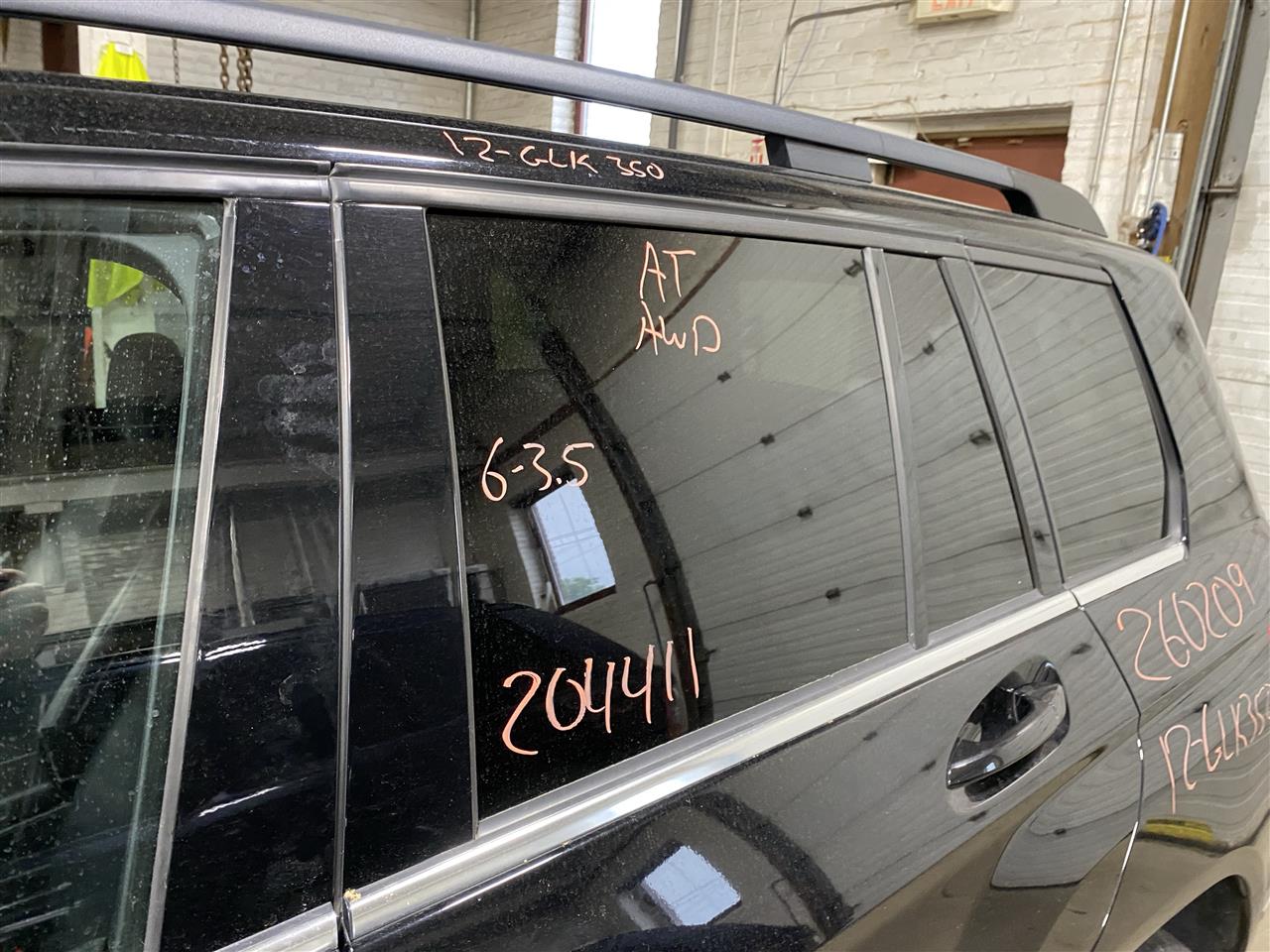2012 GLK350 parts car