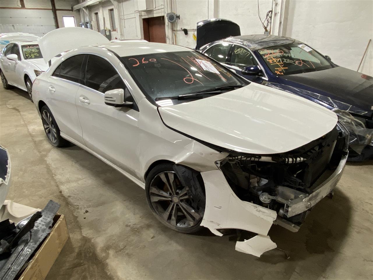 2016 CLA250 parts car