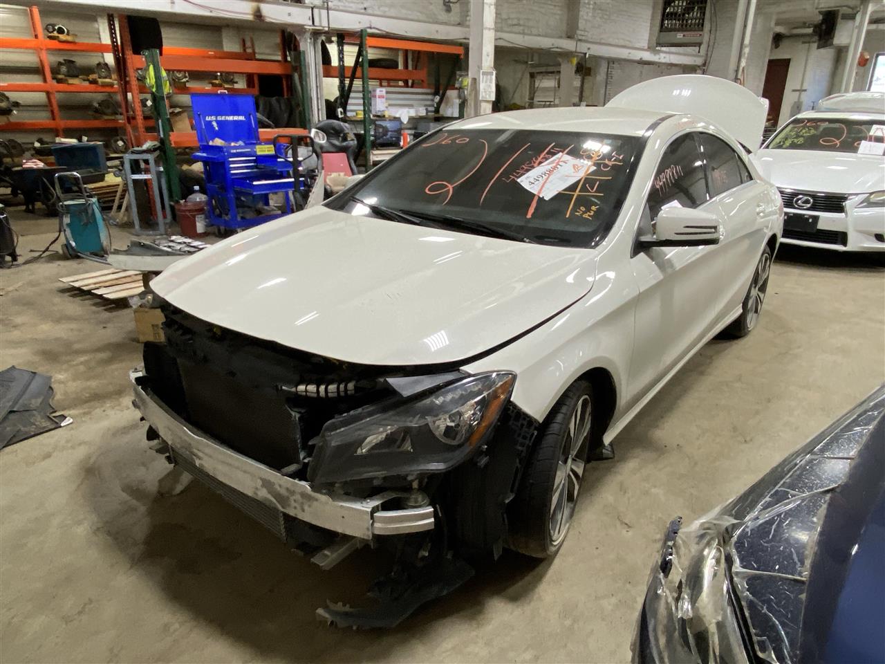 2016 CLA250 parts car