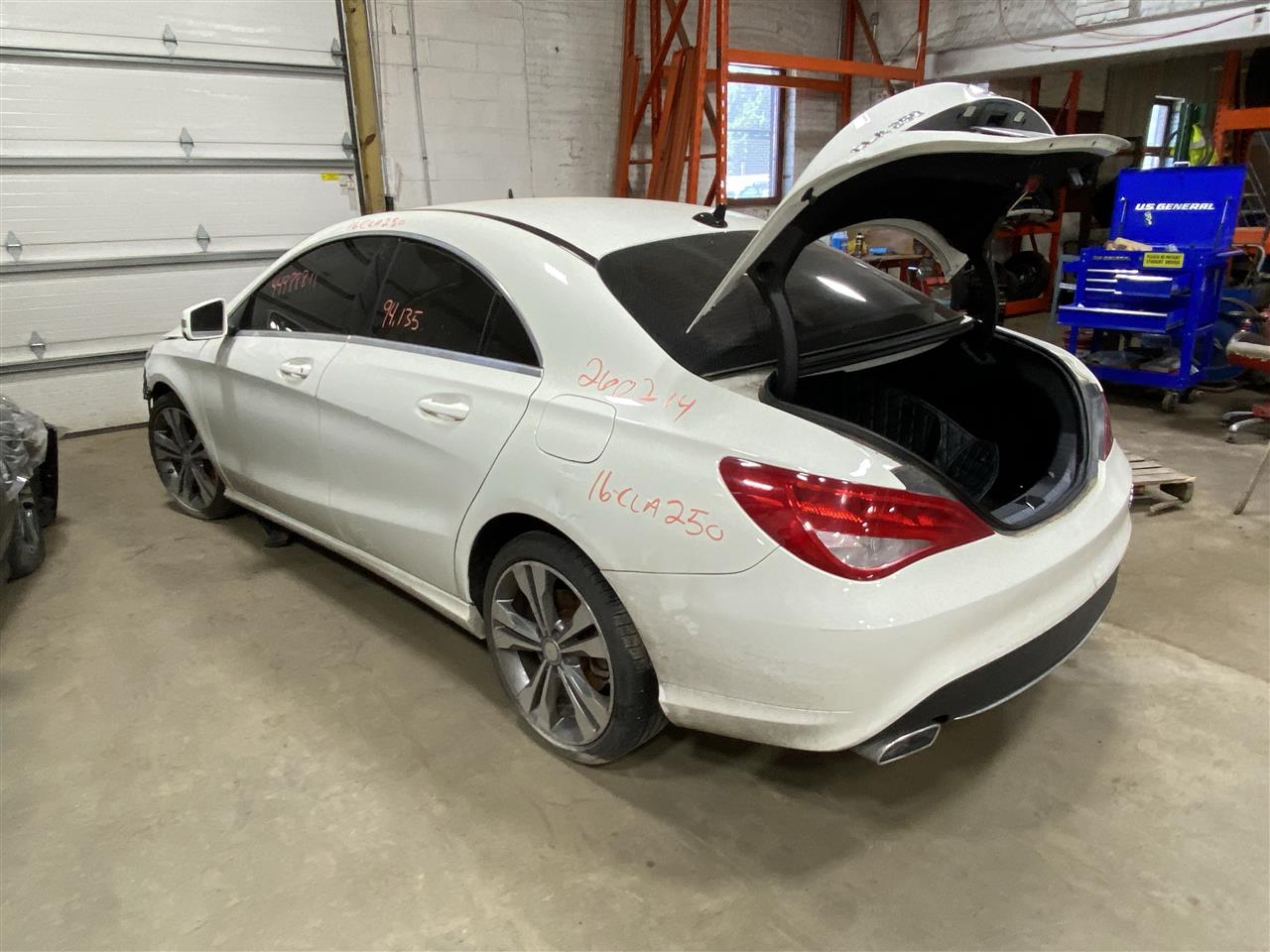 2016 CLA250 parts car