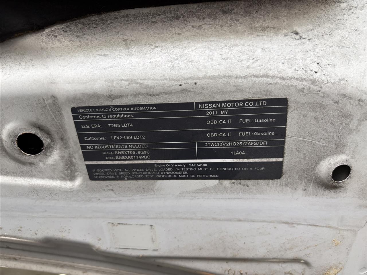 2011 QX56 parts car